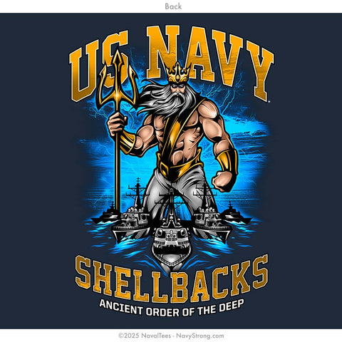 "King Neptune" Tee | Navy