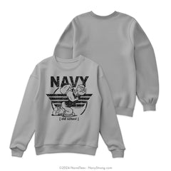 Popeye "Old School" Crewneck Sweatshirt | Grey