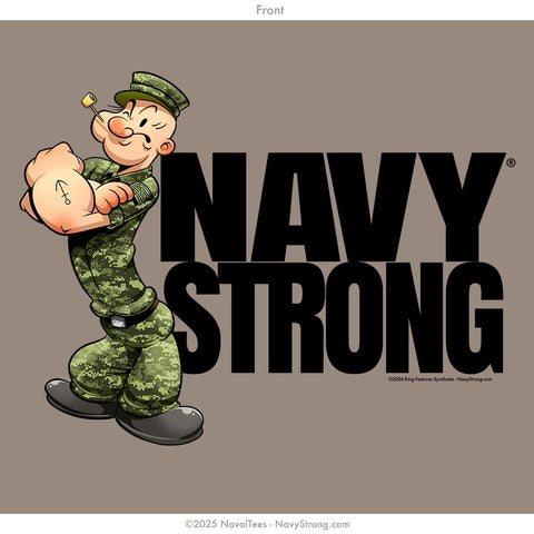 "Popeye NWU" Tee | Brown