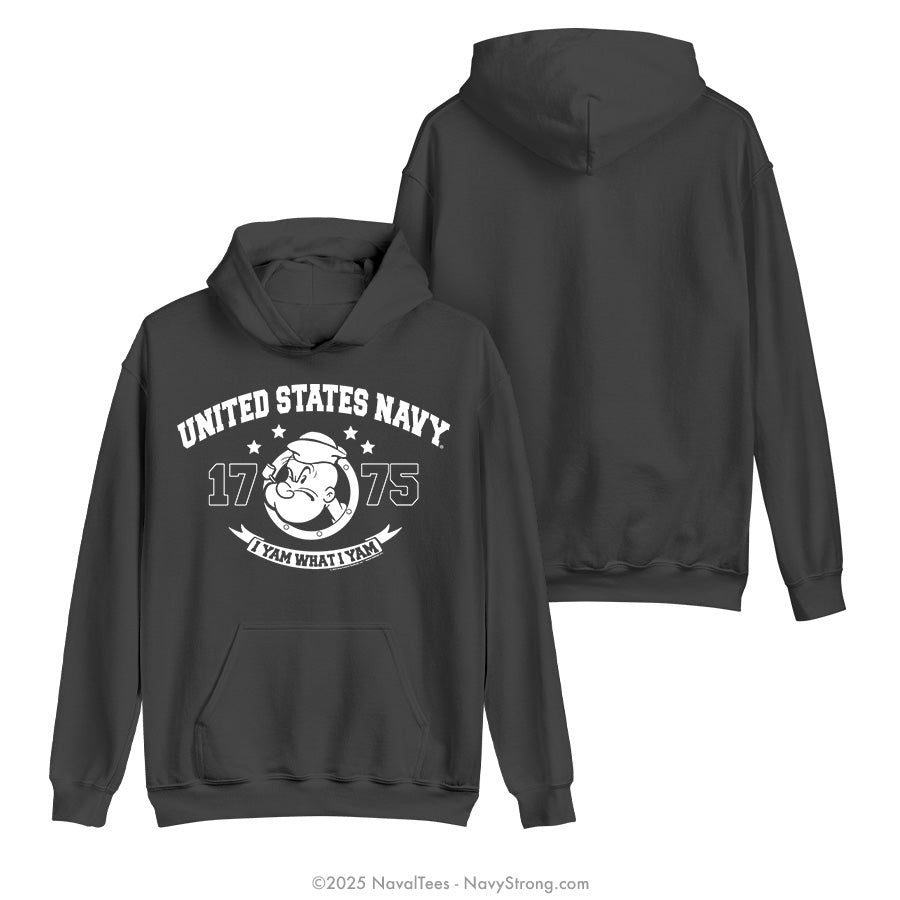 POPEYE "1775" Hooded Sweatshirt | Black