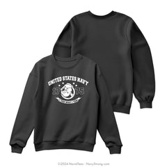 Popeye "1775" Crewneck Sweatshirt | Black