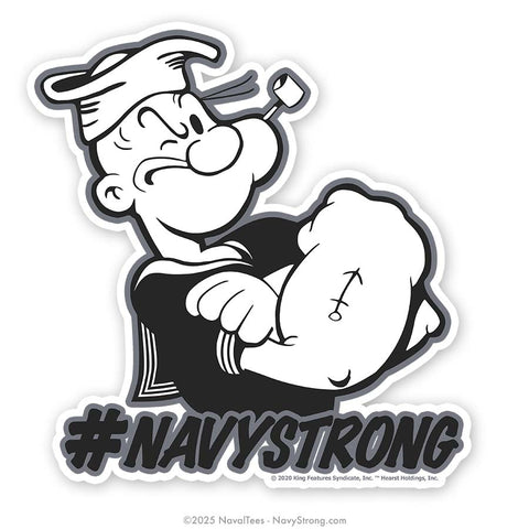 "Popeye Hashtag" | 5.5 inch Vinyl Decal