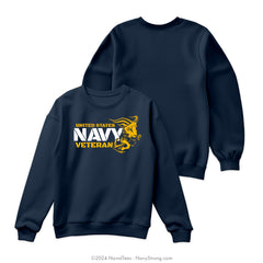 "Navy Veteran Ram" Crewneck Sweatshirt | Navy