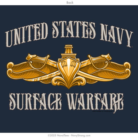 "Surface Warfare Officer" Tee | Navy