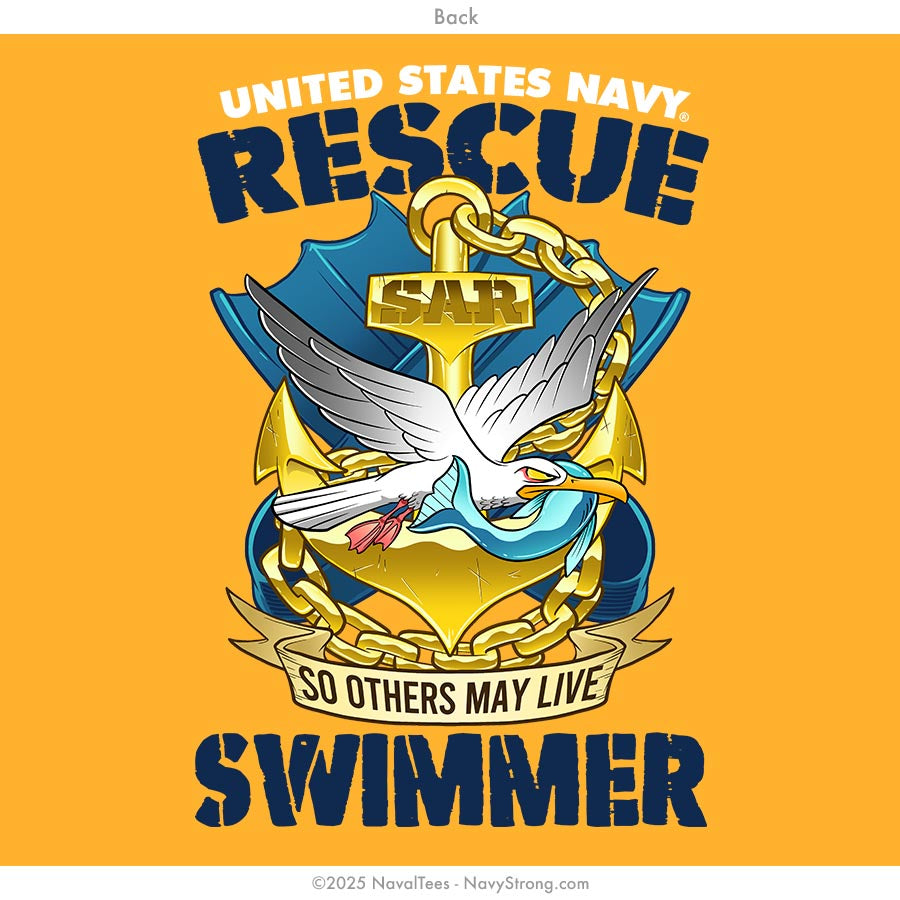 "SAR LOGO" Crewneck Sweatshirt | Gold