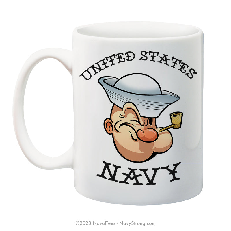 "Dixie Cup Popeye" - 15 oz Coffee Mug
