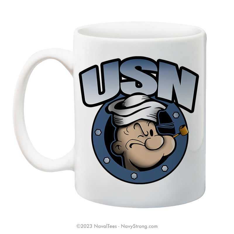 "Popeye Porthole" | 15 oz Coffee Mug