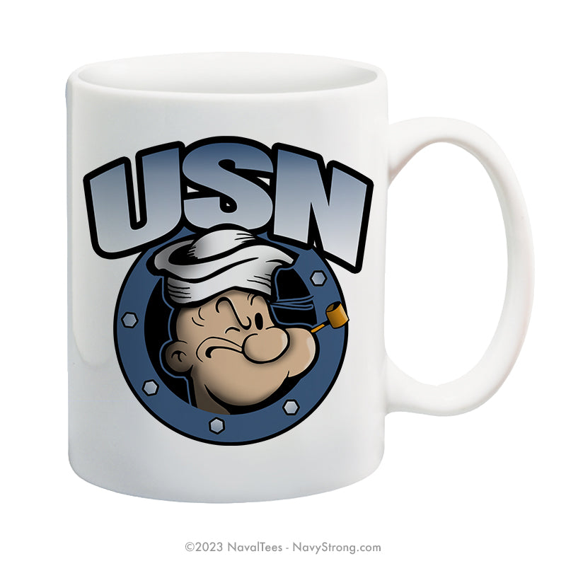 "Popeye Porthole" | 15 oz Coffee Mug