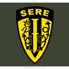 "SERE" Crewneck Sweatshirt | Mil Green