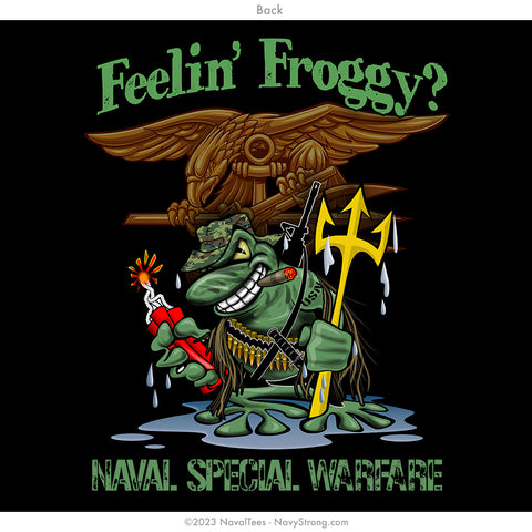 "Feelin' Froggy?" Tee | Black
