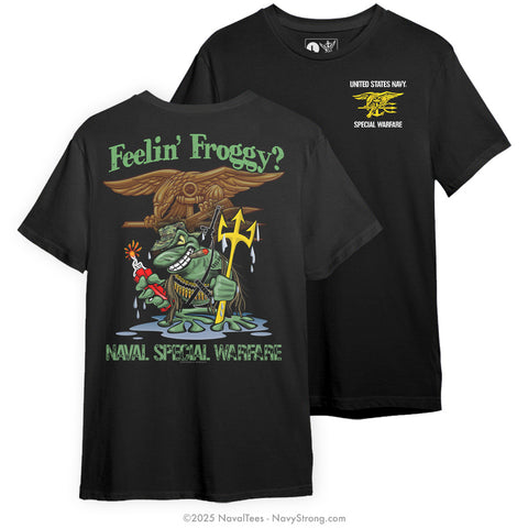 "Feelin' Froggy?" Tee | Black