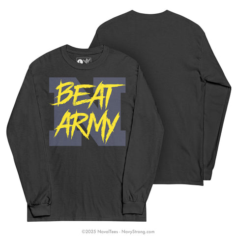"Beat Army" Long Sleeve Tee | Black