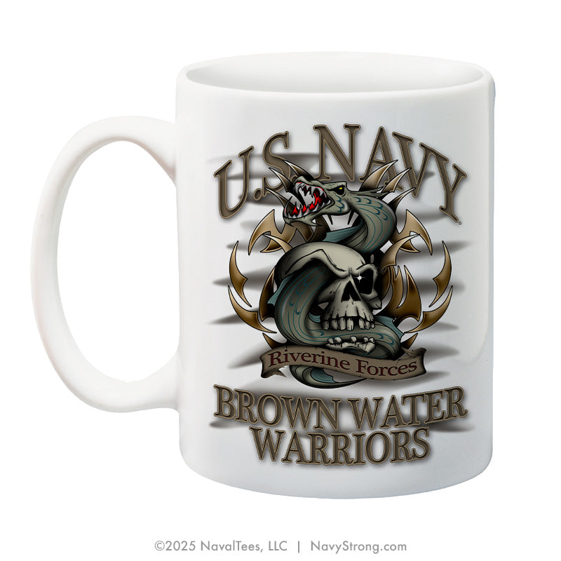 "Brown Water Riverine" | 15 oz Coffee Mug