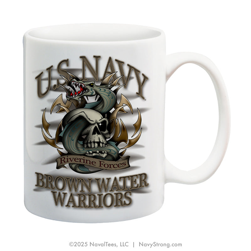 "Brown Water Riverine" | 15 oz Coffee Mug