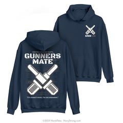"GM Blueprint" Hooded Sweatshirt | Navy