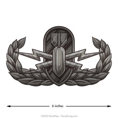 "Basic EOD" | 6 inch Vinyl Decal