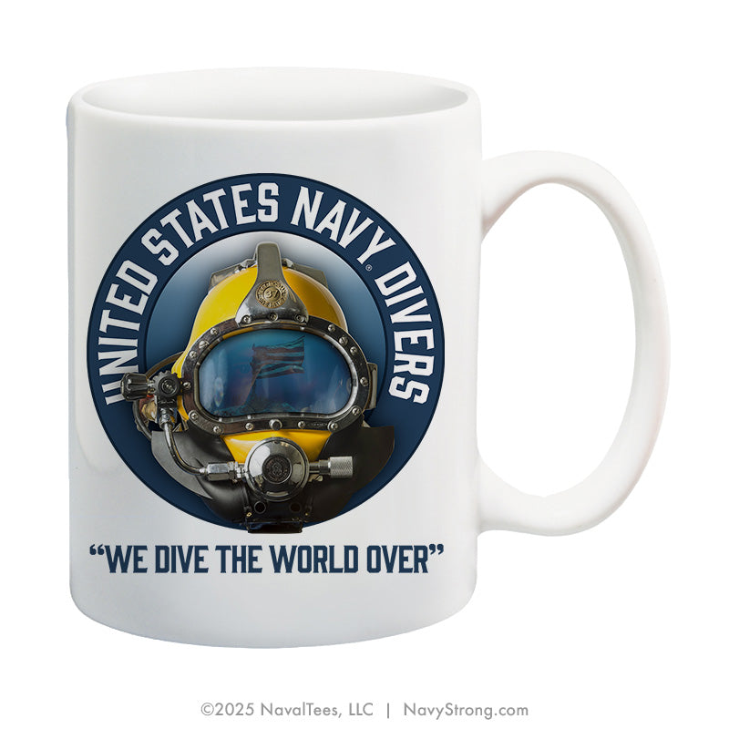 "Underwater Flag" | 15 oz Coffee Mug