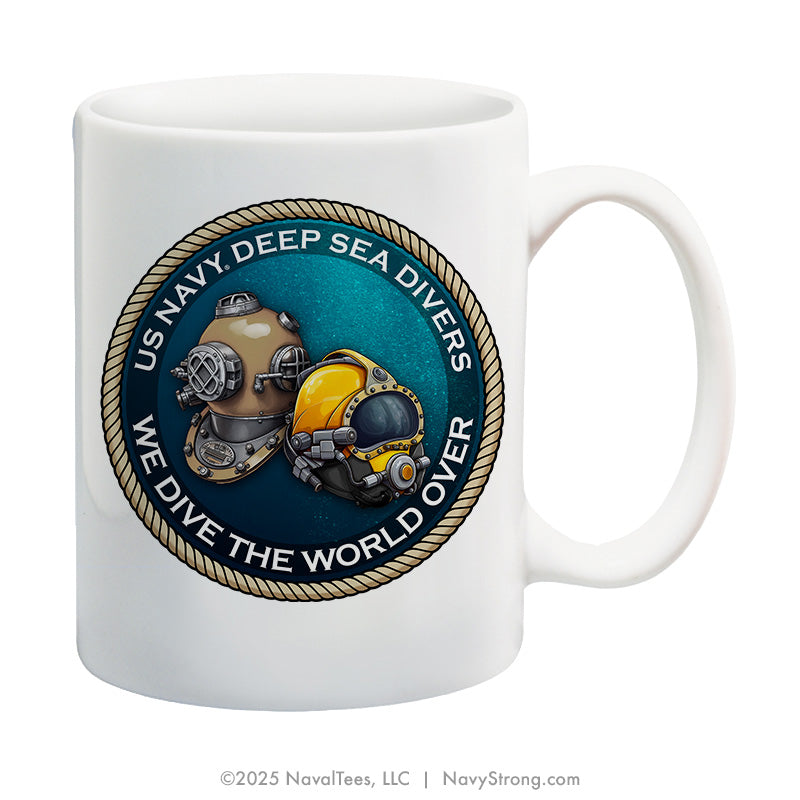 "Two Helmets" | 15 oz Coffee Mug