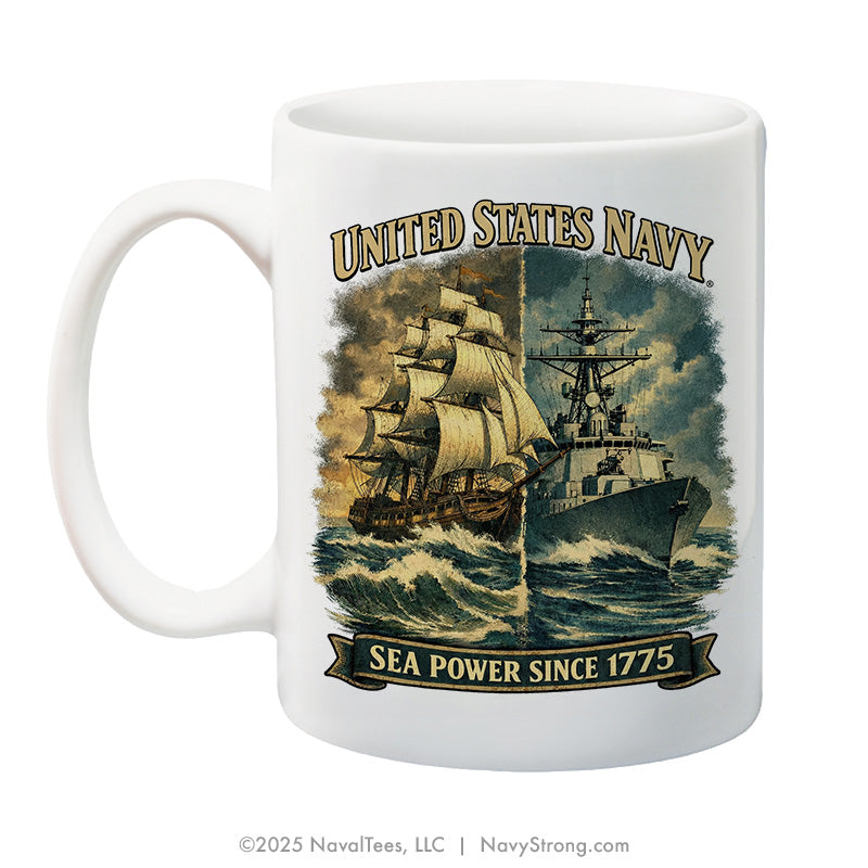 "Sea Power" | 15 oz Coffee Mug