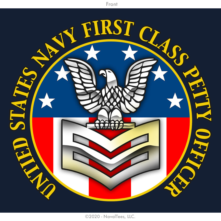 "First Class Petty Officer" Tee - Navy