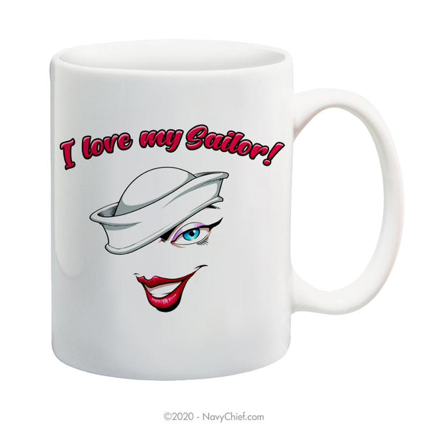 Love My Sailor - 15 oz Coffee Mug