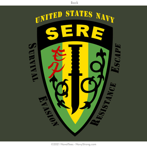 "SERE" Tee - Military Green