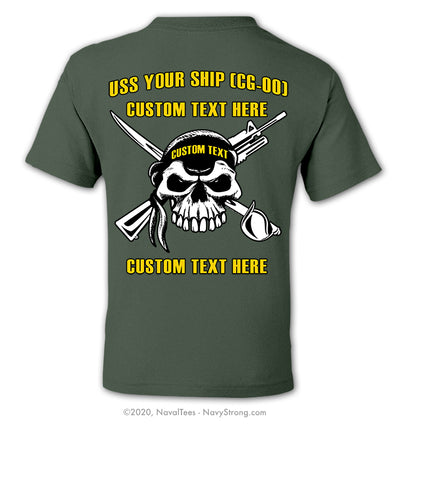 Semi Custom Bulk Order - "Navy Skull"