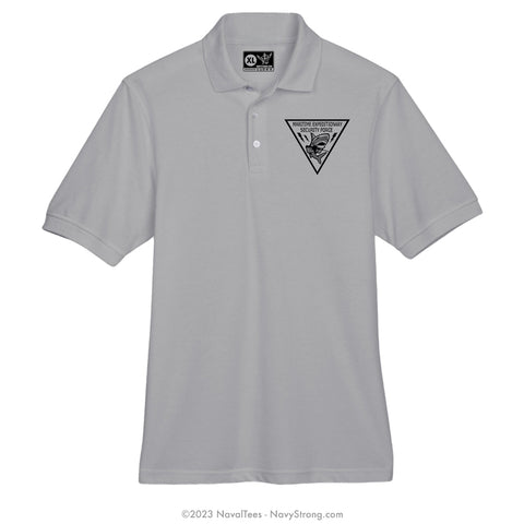 "Maritime Expeditionary Security Force" Polo - Grey
