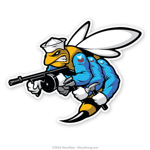 "Seabee" | 4 inch Vinyl Decal