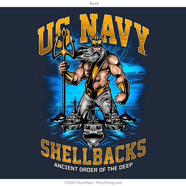 King Neptune | Shellback Tee – NavyStrong