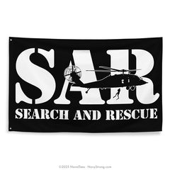 "SAR HELO" Flag | 55" x 34"