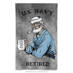 "Long Time" Flag | 55" x 34"