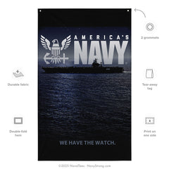 "Sleep Tight" Flag | 55" x 34"