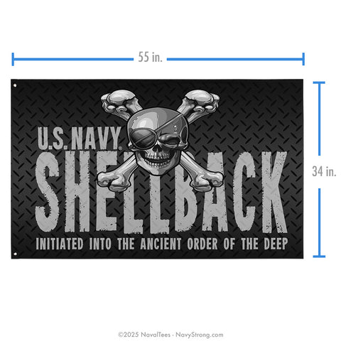 "Shellback" Flag | 55" x 34"