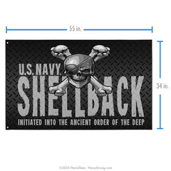 "Shellback" Flag | 55" x 34"
