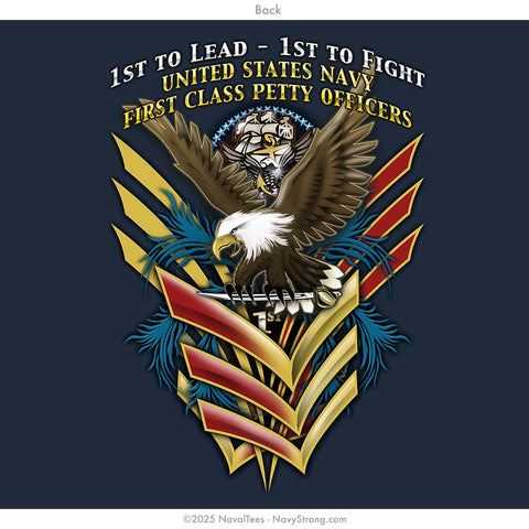 "First to Fight" Tee | Navy