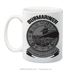"Submariner Ratings" | 15 oz Coffee Mug