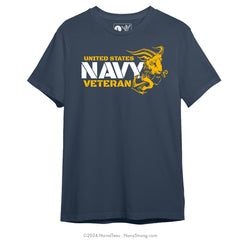 "Navy Veteran Ram" Tee - Navy