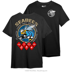 "Seabee Rating" Tee - Black