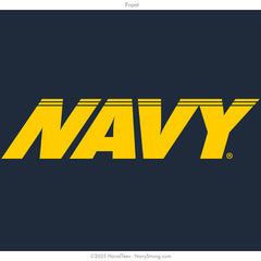 "Athletic Navy" Tee | Navy