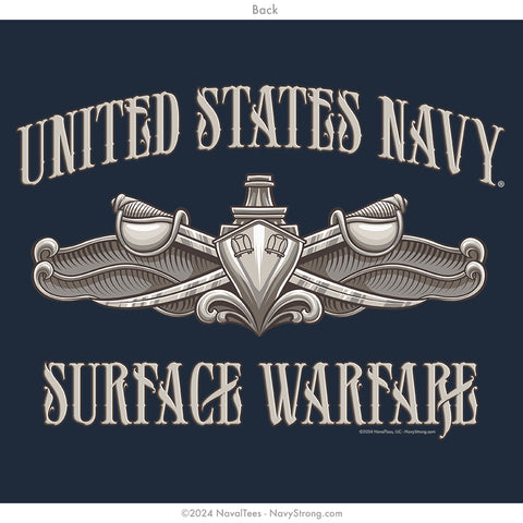 "Enlisted Surface Warfare" Tee | Navy