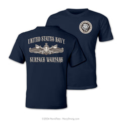 "Enlisted Surface Warfare" Tee | Navy