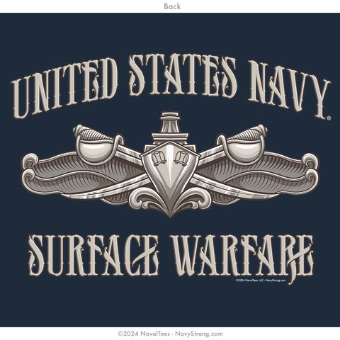 "Enlisted Surface Warfare" Tee | Navy