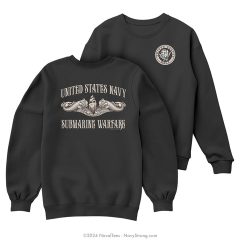 "Submarine Warfare" Sweatshirt | Black