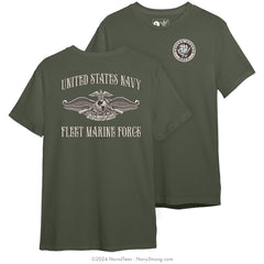 "Fleet Marine Force" Tee | Military Green