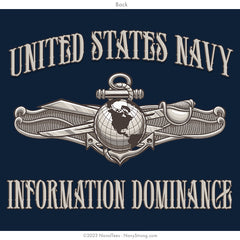 "Information Dominance" Tee - Navy