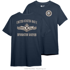 "Information Warfare" Tee | Navy