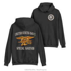 "Special Warfare" Hooded Sweatshirt | Black