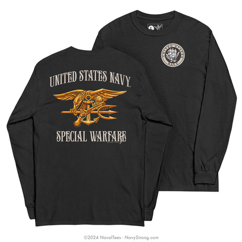 "Special Warfare" Long Sleeve Tee | Black