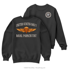 "Naval Parachutist" Sweatshirt | Black